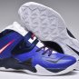 Nike LeBron 7 VII Soldier Blue Black White mens basketball shoes