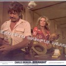 BREAKOUT ~ Ex-Cond '75 Movie Photo ~ Coors Beer & CHARLES BRONSON