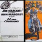 C C AND COMPANY ~ '70 Half-Sheet BIKER GANG Movie Poster ~  Ann MARGRET / Joe NAMATH / CYCLES