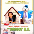 SHAGGY D A   ~ Rare Size '77 40x60 WALT DISNEY Movie Poster ~  DEAN JONES / SUZANNE PLESHETTE