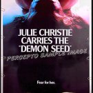 DEMON SEED ~ '77 Rare-Size 40x60 SciFi Movie Poster ~ JULIE CHRISTIE / FRITZ WEAVER