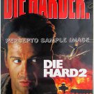 DIE HARD 2 Die Harder ~ Ex-Cond '90 DS 1-Sheet Movie Poster ~  BRUCE WILLIS / BONNIE BEDELIA