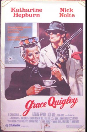 GRACE QUIGLEY  - Ex-Cond '85 1-Sheet Movie Poster - KATHARINE HEPBURN / NICK NOLTE