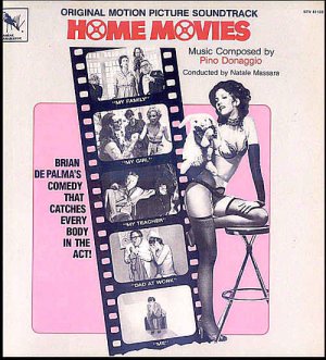 HOME MOVIES ~ Nr-Mint '80 BRIAN DePALMA Movie Soundtrack Vinyl LP ~ PINO DONAGGIO