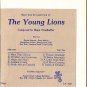 YOUNG LIONS ~ Nr-Mint '58 Movie Soundtrack Vinyl LP ~  HUGO FRIEDHOFER