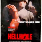 HELLHOLE ~ '87 Cult Horror 1-Sheet Movie Poster ~ JUDI LANDERS / RAY SHARKEY / MARJOE GORTNER