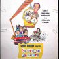 NO DEPOSIT NO RETURN ~ Rare-Size 30x40 WALT DISNEY Movie Poster ~ DON KNOTTS / BARBARA FELDON