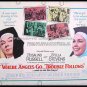 WHERE ANGELS GO TROUBLE FOLLOWS '68 Half Sheet Movie Poster ~ Trouble With Angels / ROSALIND RUSSELL