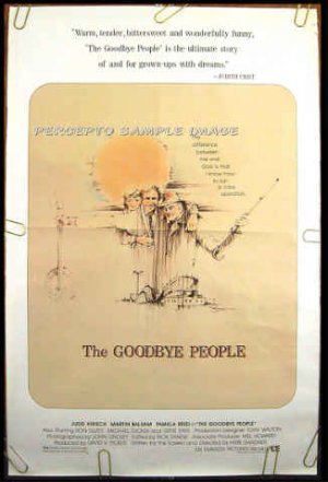 GOODBYE PEOPLE ~ '84 1 Sheet Movie Poster~ CONEY ISLAND RIDES / MARTIN BALSAM / JUDD HIRSCH