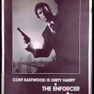 The ENFORCER / Dirty Harry ~ '77 Rare Size 40x60 Movie Poster ~ CLINT EASTWOOD / TYNE DALY