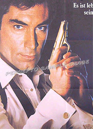 LICENCE TO KILL ~ '86 Rare-Style 33x46 Movie Poster ~ JAMES BOND ...