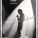 LENNY ~ '74 Rare Size 40X60 Movie Poster ~ DUSTIN HOFFMAN / BOB FOSSE / LENNY BRUCE / STAND UP COMIC