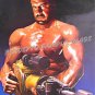 The DESTROYER ~ '88 Action 1-Sheet Movie Poster ~ LYLE ALZADO / ANTHONY PERKINS / NFL RAIDERS STAR