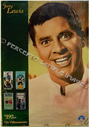JERRY LEWIS Collection ~ '88 Limited Edition 1S Poster ~ COMEDY MOVIES