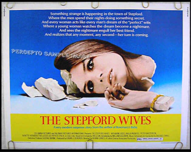 The STEPFORD WIVES ~ '75 Half-Sheet Movie Poster ~ KATHARINE ROSS ...