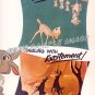 BAMBI  ~ R75 Original Half-Sheet Movie Poster ~ WALT DISNEY ANIMATION ART / THUMPER / FLOWER