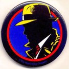 DICK TRACY ~ Original 1990 Disney Movie Promo Pinback ~ WARREN BEATTY