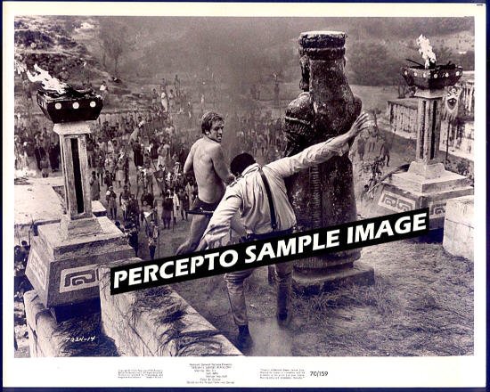 TARZAN'S JUNGLE REBELLION ~ Ex-Cond '70 Movie Photo ~ RON ELY / JUNGLE BEEFCAKE
