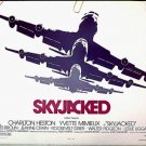 SKYJACKED ~ Original '72 Half-Sheet Movie Poster ~ CHARLTON HESTON / YVETTE MIMIEUX / JAMES BROLIN