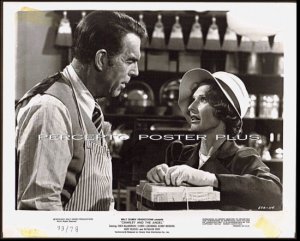 CHARLEY AND THE ANGEL ~ 1973 Original WALT DISNEY Movie Photo ~ FRED MacMURRAY / CLORIS LEACHMAN