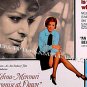 PROMISE AT DAWN ~ '71 Half-Sheet Movie Poster ~ MELINA MERCOURI / JULES DASSIN / ASSAF DAYAN