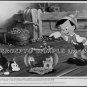 PINOCCHIO ~ 1940 Orig WALT DISNEY R84 Movie Photo ~ with FIGARO The Cat & JIMINY CRICKET