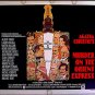 MURDER On The ORIENT EXPRESS ~ '74 AMSEL ART Half-Sheet Movie Poster ~ ALBERT FINNEY / SEAN CONNERY