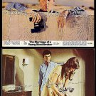 The MARRIAGE OF A YOUNG STOCKBROKER ~ Lot of Two '71 Comedy Movie Photos ~ Voyeur RICHARD BENJAMIN