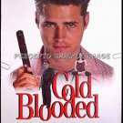 COLD BLOODED ~ Orig 1994 1-Sheet Comedy Movie Poster ~ JASON PRIESTLY / 90210 / PETER REIGERT