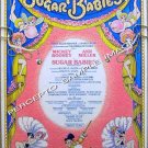 SUGAR BABIES ~ '79 Ltd Edition SUGAR-COATED NYC Broadway Musical Poster ~ MICKEY ROONEY / ANN MILLER