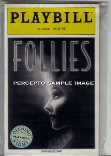 FOLLIES ~ Limited Ed 2001 NY Musical OPENING NIGHT Playbill Mag ~ STEPHEN  SONDHEIM / POLLY BERGEN