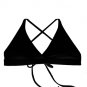 Designer Oasis Crossback Bikini Top
