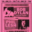 Bob Dylan Phil Lesh 2000 Concert Tour Handbill Poster
