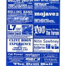 DIO Mojave 3 Henry Rollins 2000 UK Concert Flyer