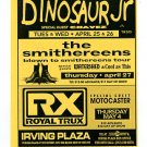 Dinosaur Jr Smithereens Sponge Everclear 1995 NYC Concert Handbill