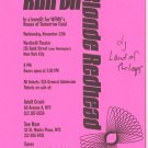 STEREOLAB Blonde Redhead 1996 NYC Concert Handbill