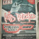 KID ROCK 1999 Hammerstein Ballroom NYC Newspaper Concert Poster AD