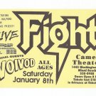 FIGHT VOIVOD 1994 Miami Beach Concert Handbill