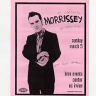 Morrissey 2000 Bren Events Center UC Irvine Concert Handbill