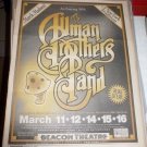 The Allman Brothers Band 1997 Beacon Theatre NYC Full Page Newspaper Concert AD