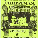 CHRISTMAS 1989 LP Promo SF Concert Handbill