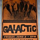 Galactic 2000 Moore Theatre Seattle Concert Poster