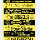 The Tragically Hip Suzanne Vega 1996 Irving Plaza NYC Concert Handbill