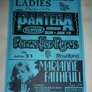 PORNO FOR PYROS PANTERA CLUTCH NEUROSIS 1997 NYC Concert Handbill