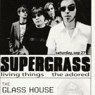 Supergrass 1997 Pomona Concert Handbill