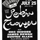 Robin Trower 1997 Tramps NYC Concert Handbill