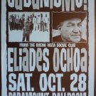 Cubanismo! Eliades Ochoa 2000 Paramount Seattle Concert Poster