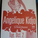 Angelique Kidjo 2001 Showbox Seattle Concert Poster