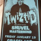 Twizted Shuvel 2001 Graceland Seattle Concert Poster