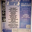 Warped Tour 1997 Newspaper Concert AD Social D Limp Bizkit Mighty Bosstones Blink 182 Less Than Jake